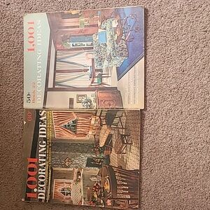 Vintage Home Decorating Book Set-1969